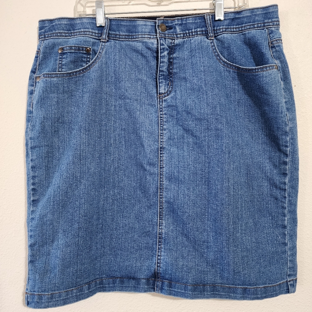 Charter Club denim skirt